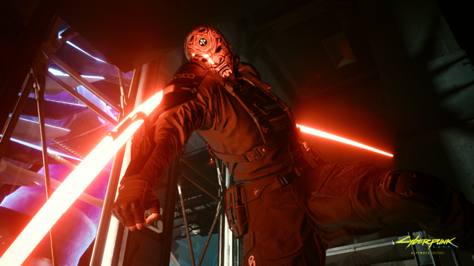 Cyberpunk 2077 showdown press screenshot